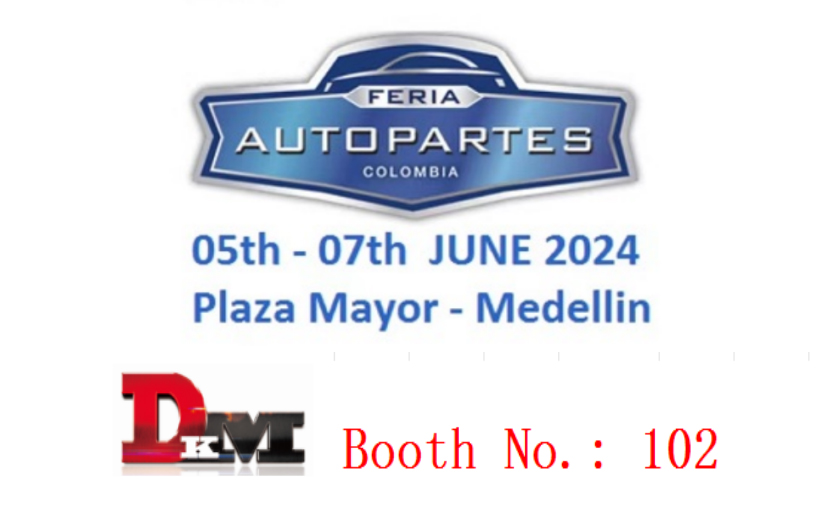 Diamond Auto Parts Booth in Feria Autopartes Colombia 2024