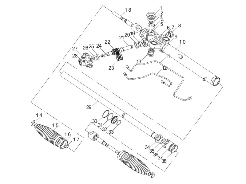 steering rack