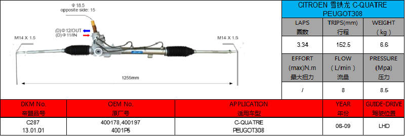 rack and pinion steering systems