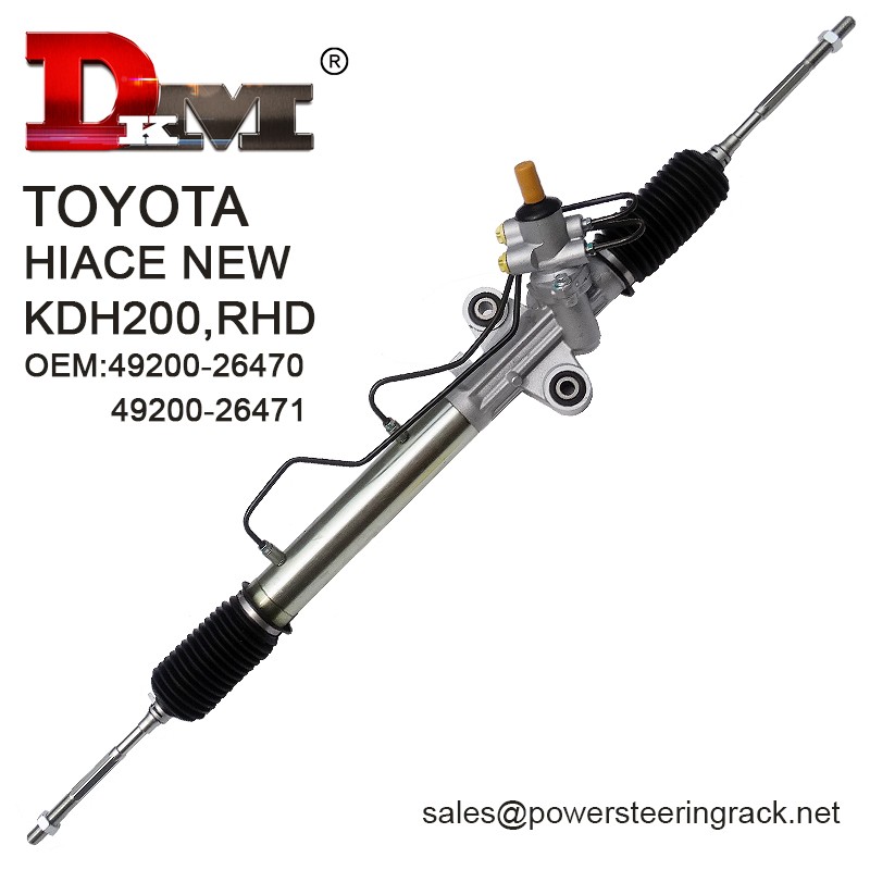 hydraulic power steering rack