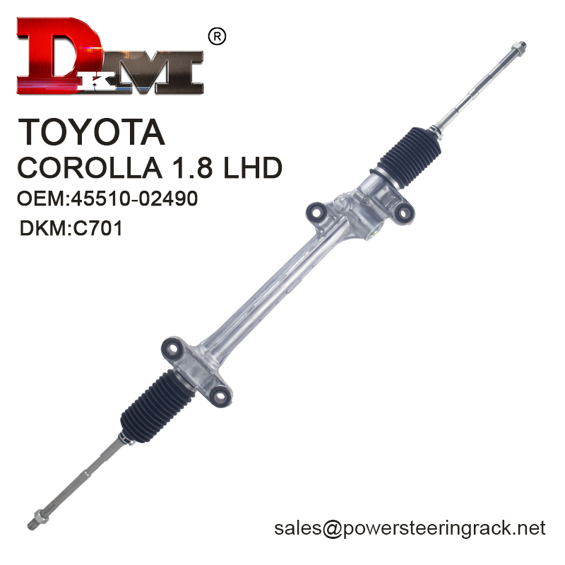 45510-02490 TOYOTA COROLLA 1.8 LHD Manual Power Steering gear