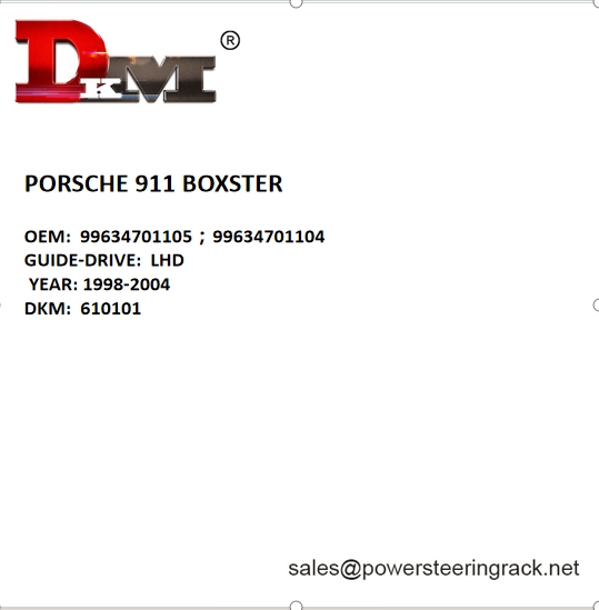 99634701105 99634701104 PORSCHE 911 BOXSTER,1998-2004 LHD Hydraulic Power Steering Rack