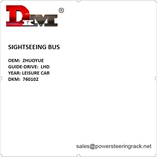 Zhuoyue Sightseeing Bus 2000 LHD MANUAL Servolenkung