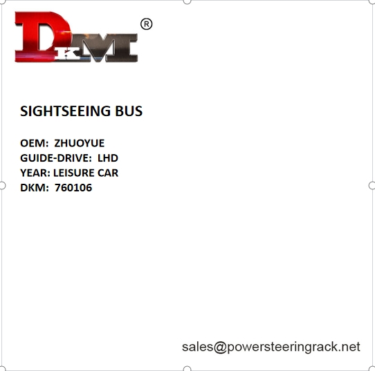 Zhuoyue Sightseeing Bus 2023 LHD MANUAL Servolenkung