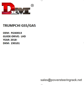 PJ240013 TRUMPCHI GS5 / GA5 LHD Hydraulic Power Steering gear
