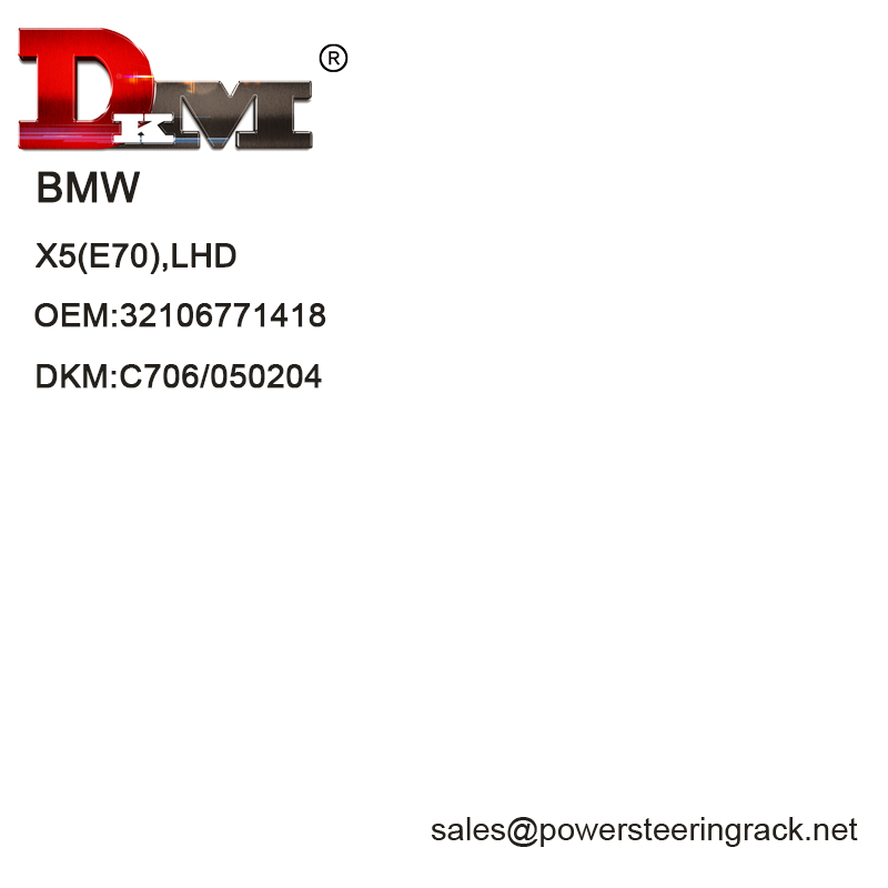 32106771418 BMW X5 (E70) LHD Cremallera de dirección asistida hidráulica