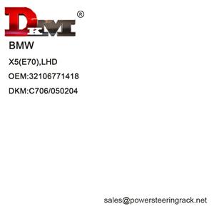 32106771418 BMW X5 (E70) LHD Cremallera de dirección asistida hidráulica
