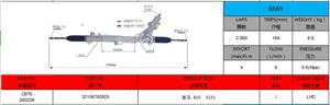 32106780925 BMW E60 525i | 530i LHD Cremagliera sterzo idraulico