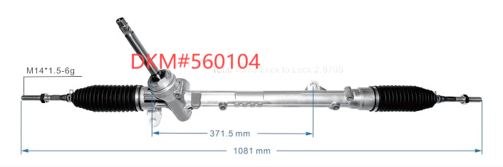 D09L32110C MAZDA M2 RHD Manuelle Servolenkung