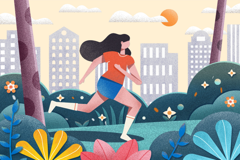 Fordern Sie Ihre Mitarbeiter auf, Laufaktivitäten zu organisieren, um den Teamgeist und das Bewusstsein für ein gesundes Leben zu fördern