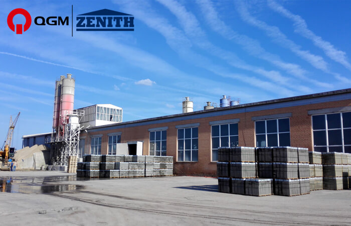 2 x Zenith 844sc Ganap na awtomatikong Multilayer Brick Machine sa Voronezh, Russia