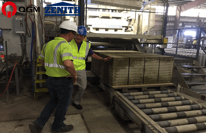 Machine multicouche Zenith 844 pour HARDSCAPES USA