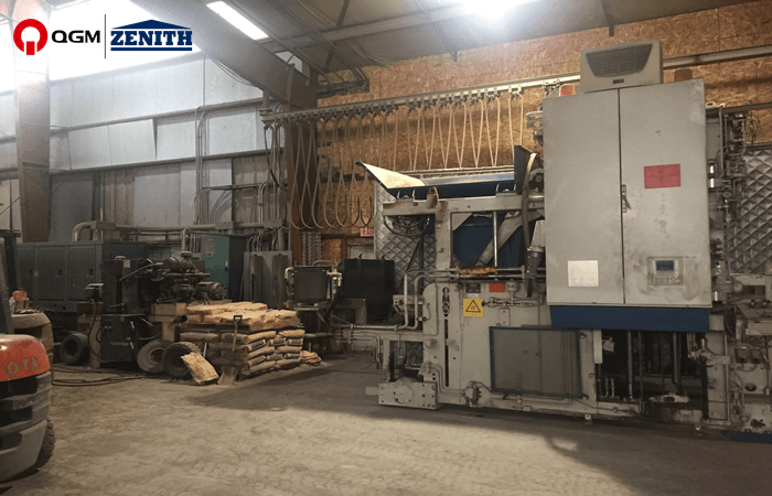 2 x Betonsteinmaschine Zenith 940 für Hessit Works, USA