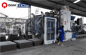 2 juegos de máquinas de moldeo de bloques Zenith 940 de Alemania en Warri y Abuja, Nigeria