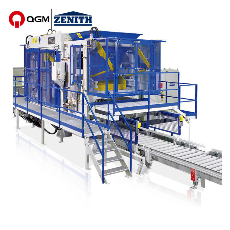 Zenith 844 Полностью автоматическая машина для производства цементного кирпича на продажу