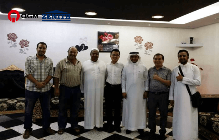 Máquina para fabricar bloques ZN1000C en JAZAN, KSA