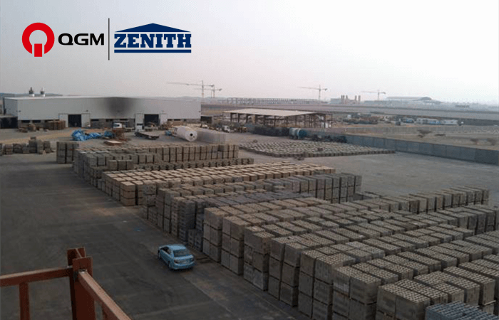 QT10 Automatic Block Machine Production Line in Jeddah
