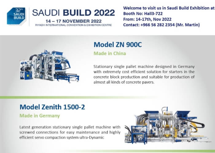 We will attend Saudi Build 2022!