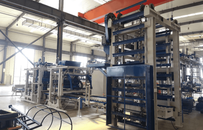 Ligne de production automatique ZN900C avec rayonnage et système de cubage hors ligne au Bangladesh