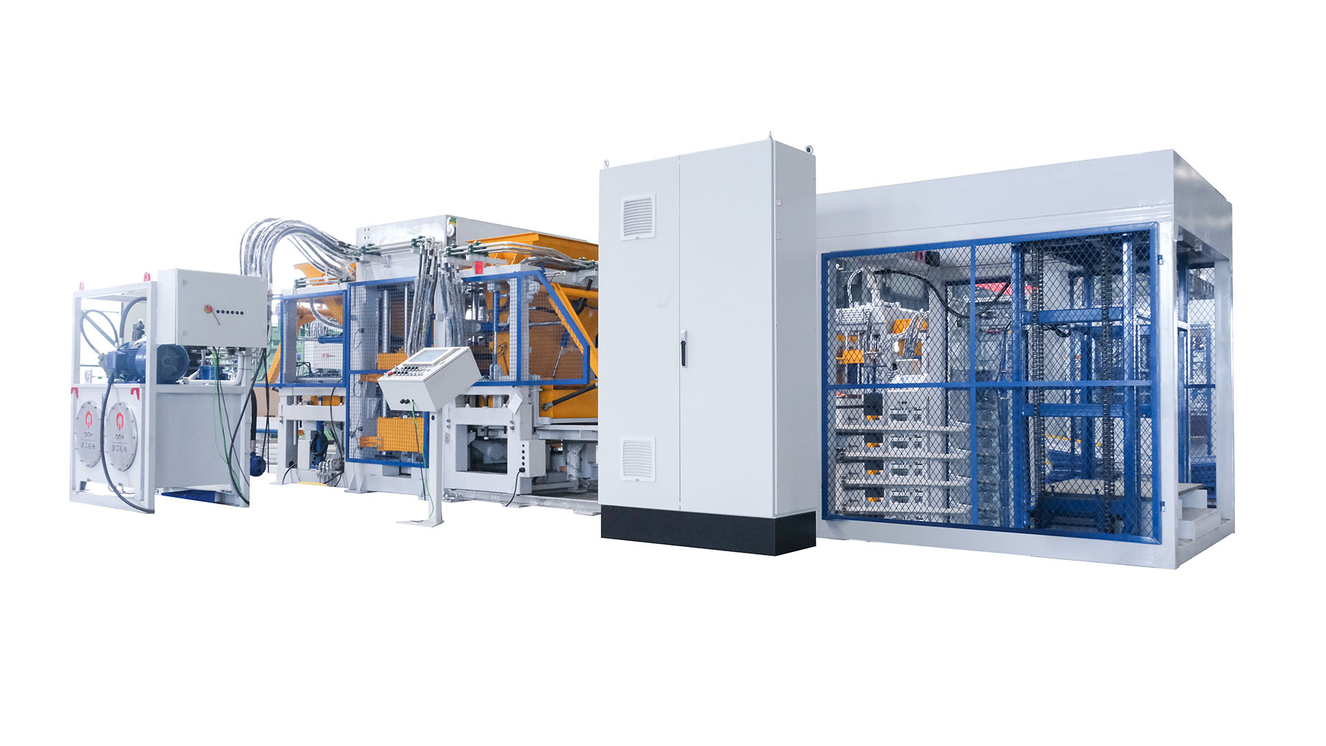concrete block machine price