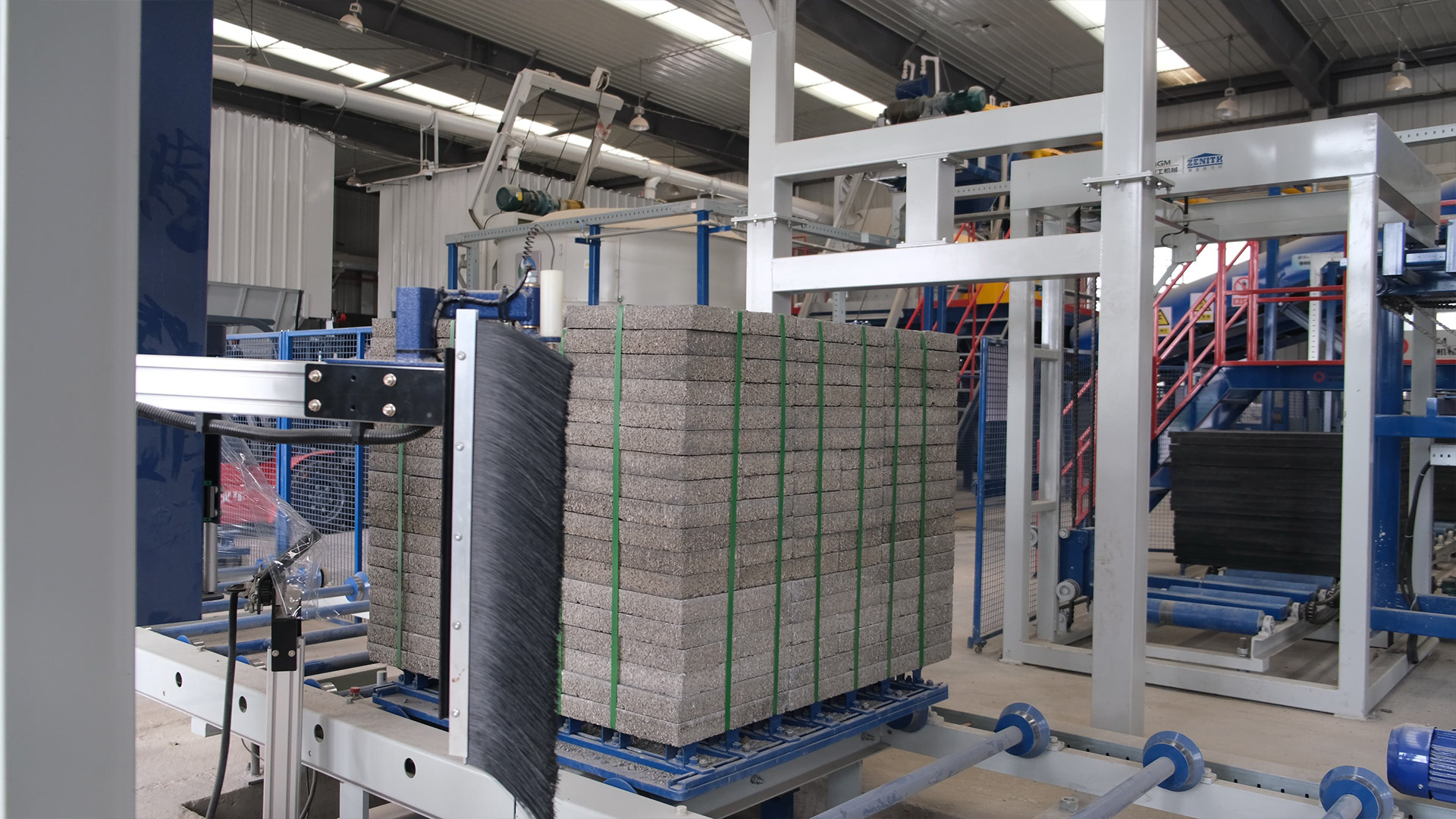 concrete block machine price