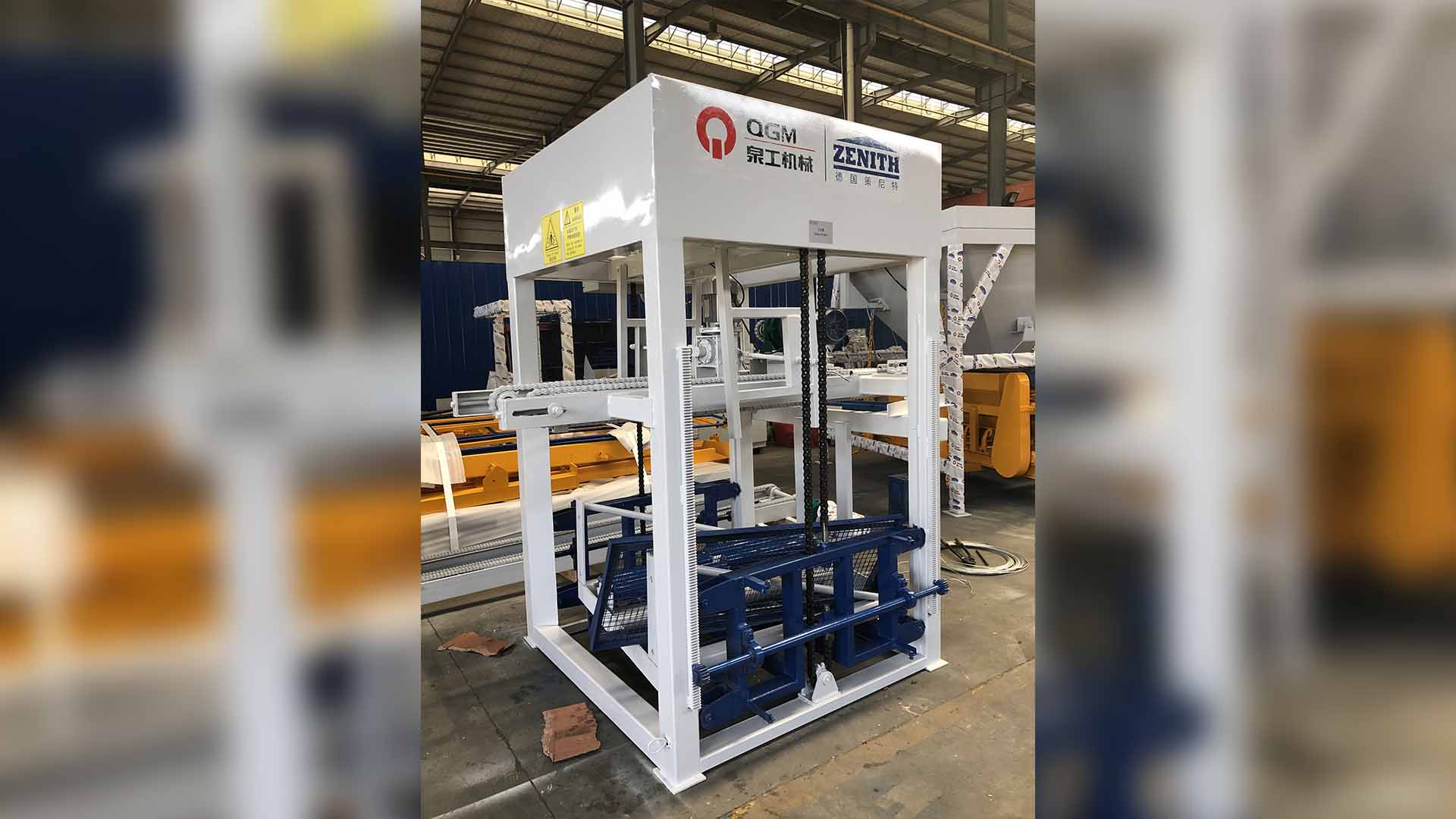 concrete block machine price