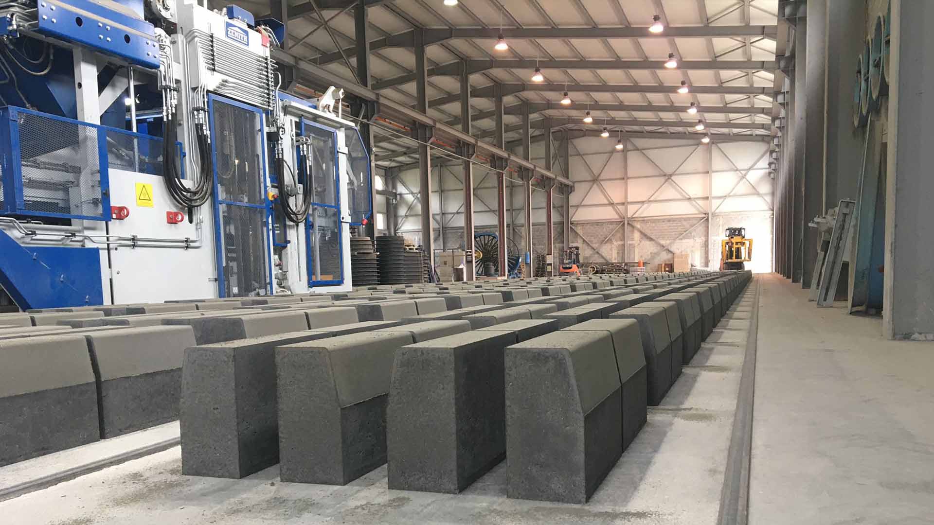 concrete block machine price