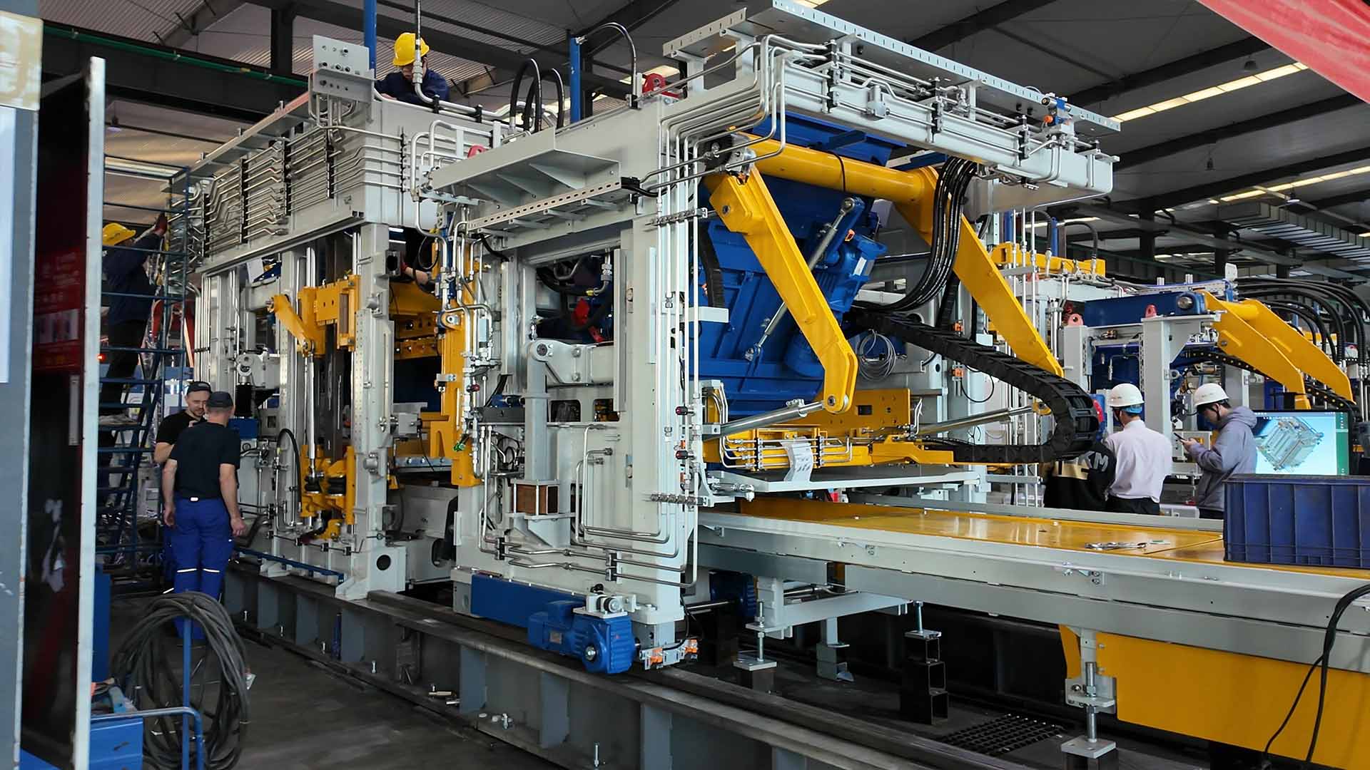 concrete block machine price