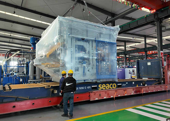 Vận chuyển | Máy làm gạch di động không cần pallet ZENITH 870 sẵn sàng triển khai dự án