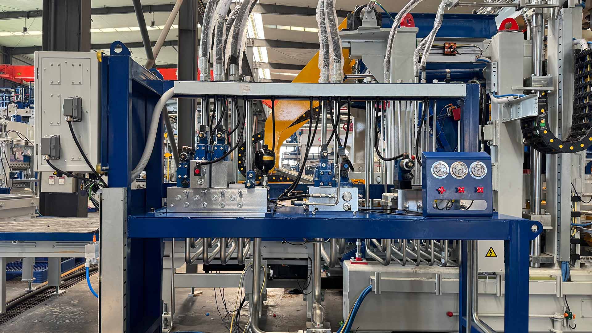 concrete block machine price