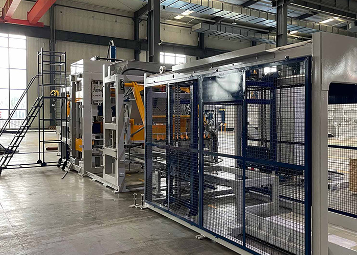 Production stable et efficace pour la fabrication moderne de blocs de béton : machine à fabriquer des blocs de béton QGM QT10