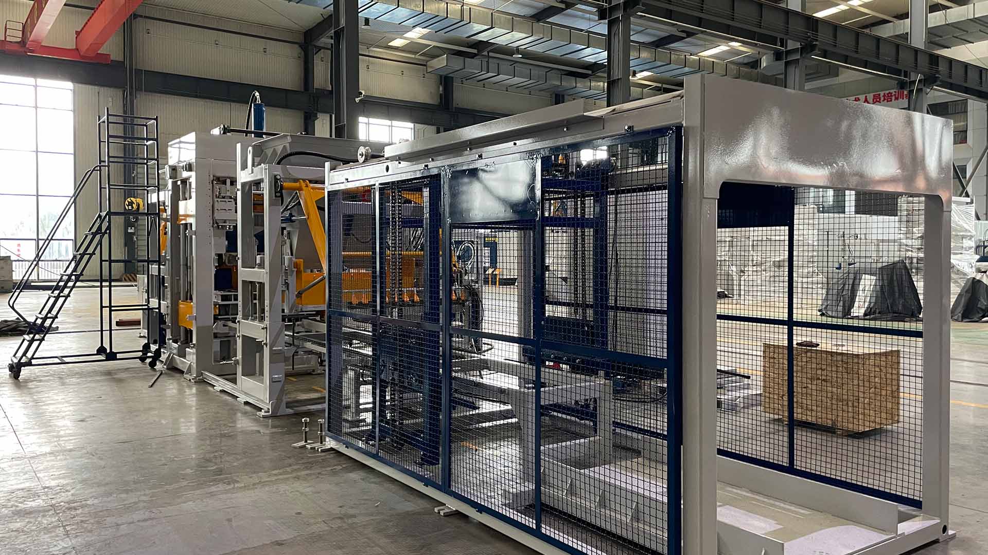 concrete block machine price