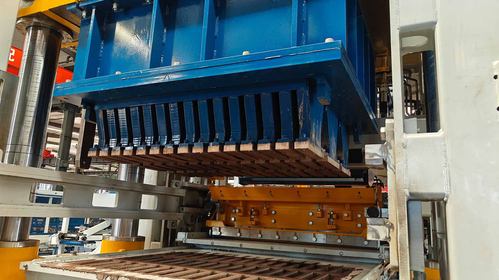 concrete brick making machine