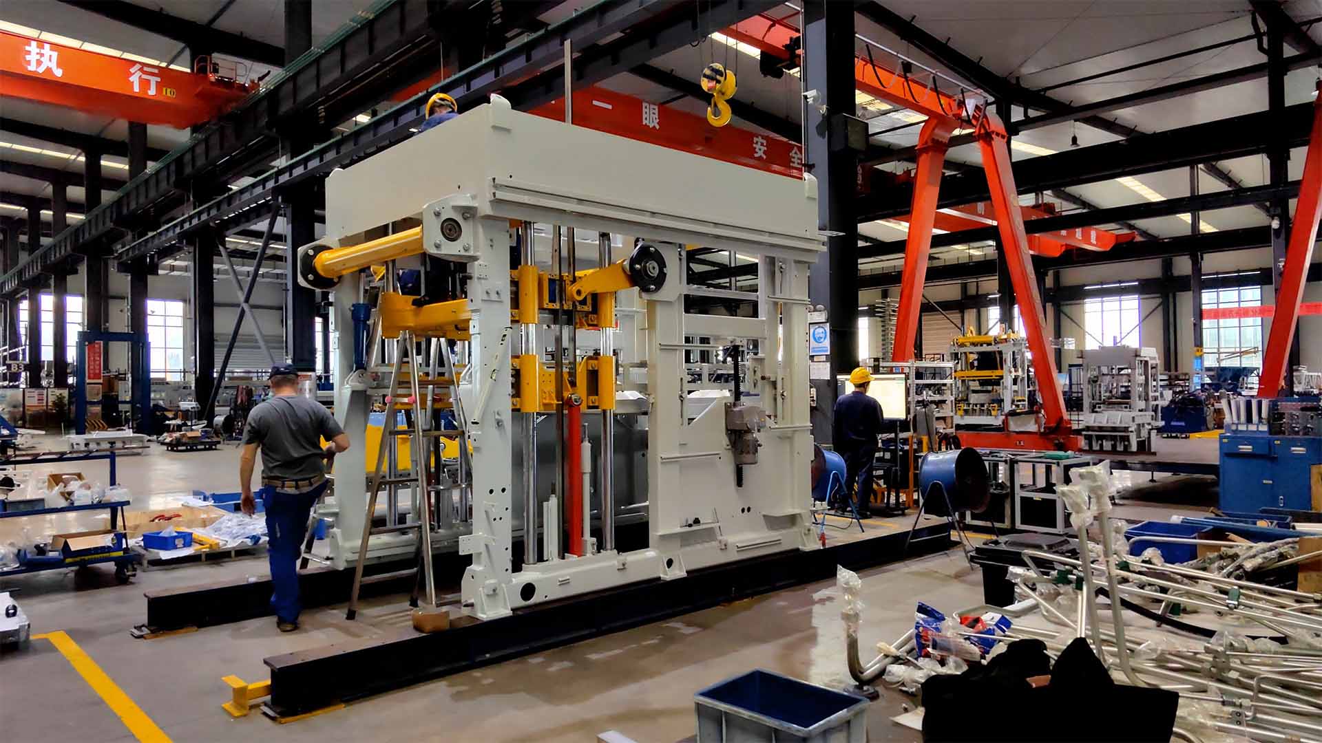 concrete brick making machine