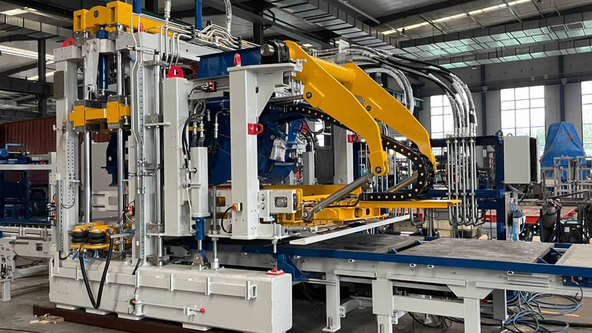 concrete brick making machine