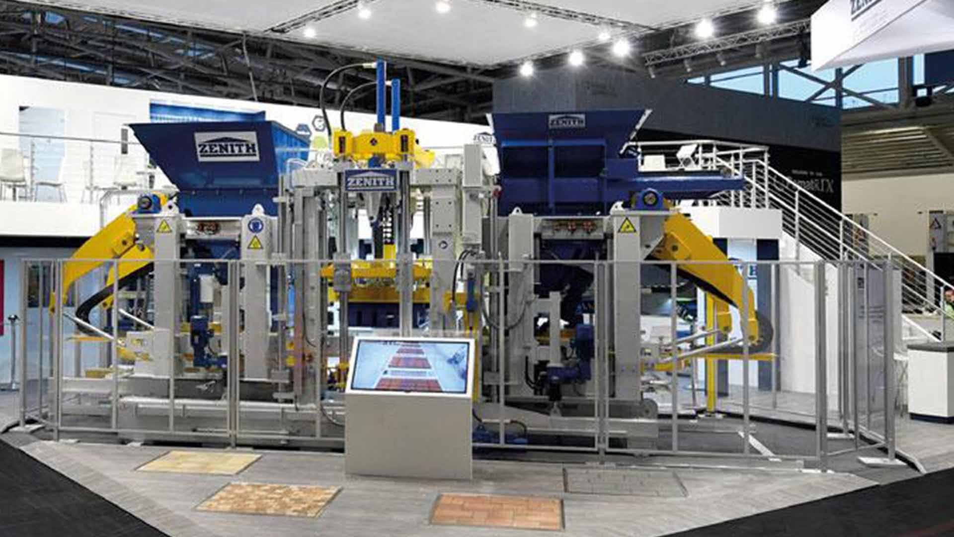 concrete brick making machine