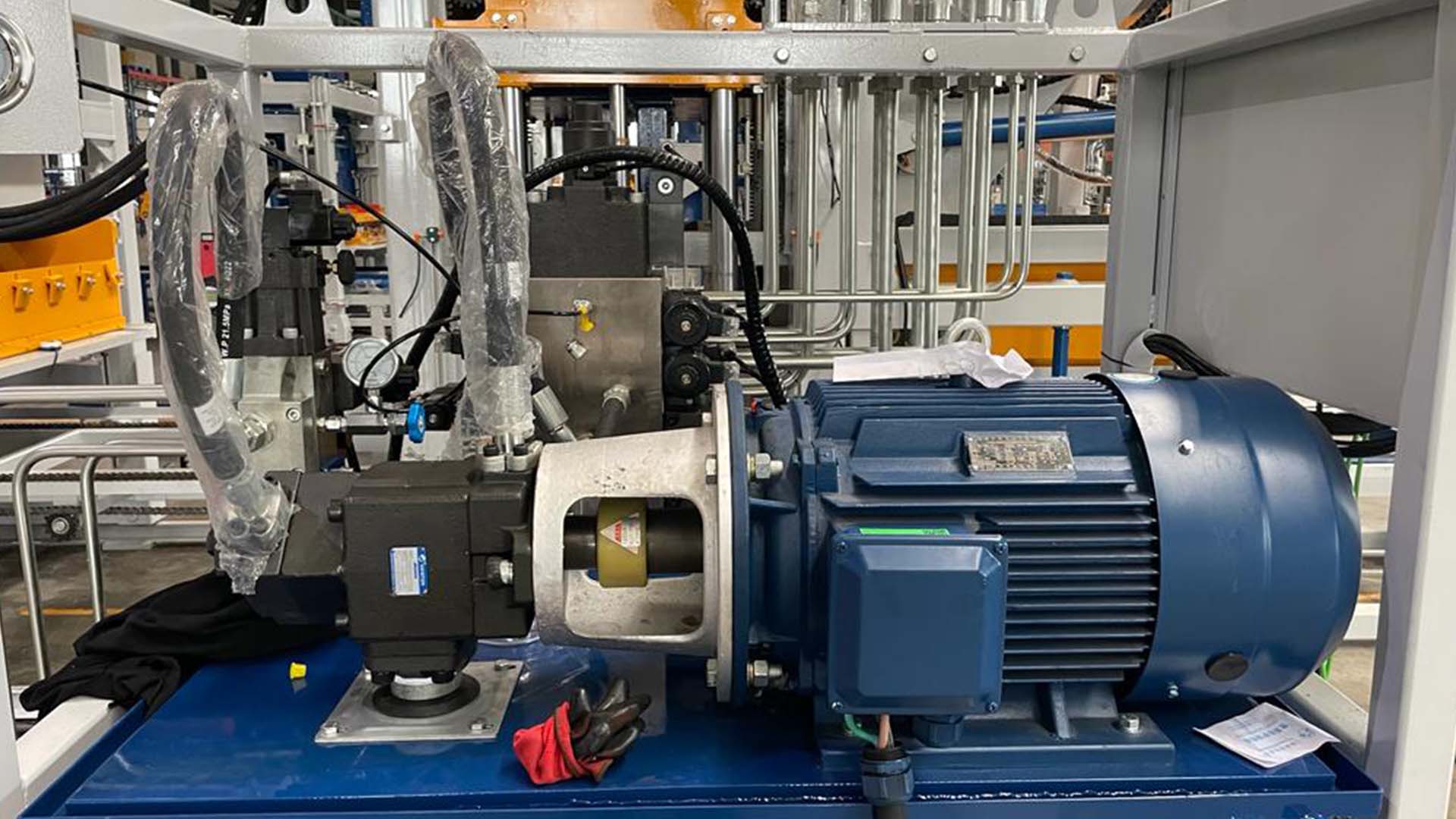 concrete brick making machine