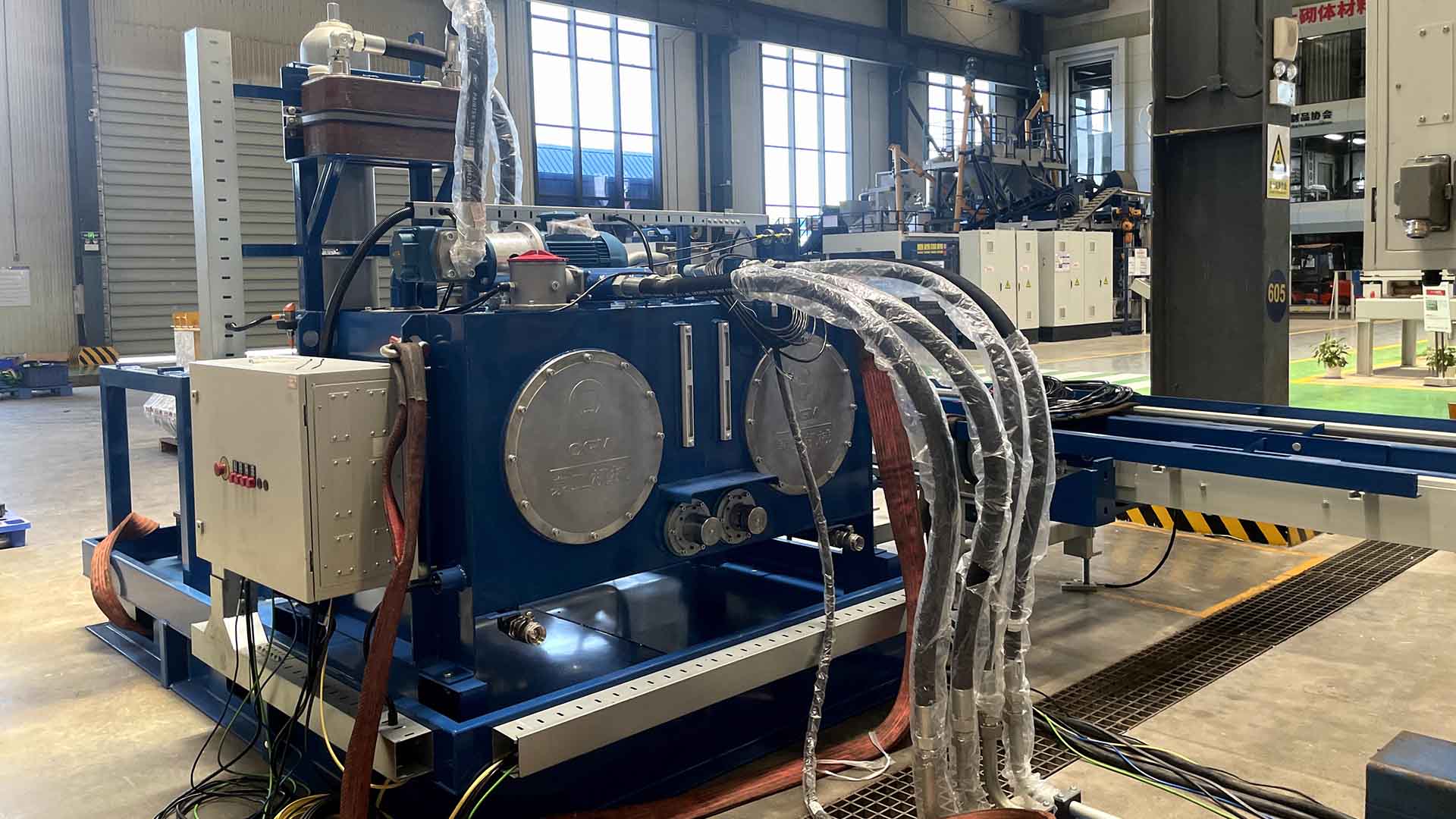 concrete block making machine