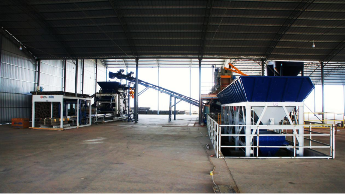 concrete block manufacturing