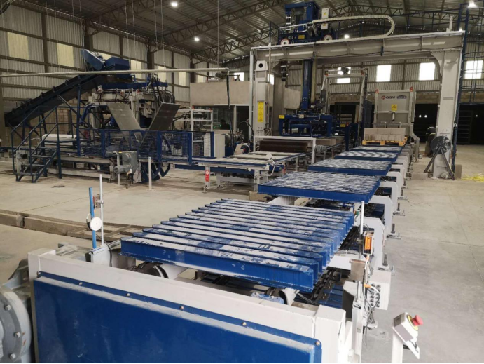 concrete block manufacturing