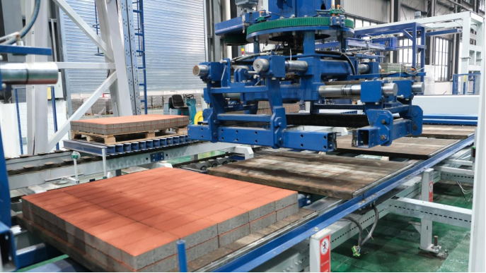 concrete block making machine