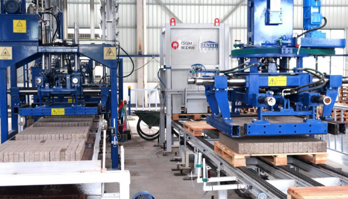 concrete block manufacturing