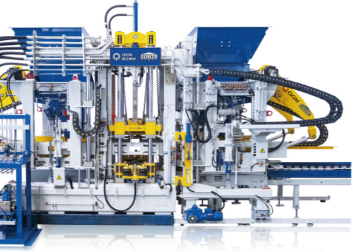 QGM Zenith 1500 for Steel Slag Recycling and Concrete Block Production