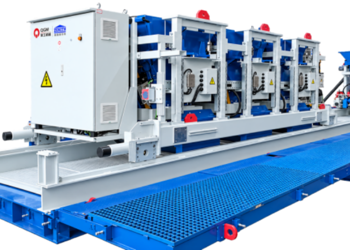 Multi-Colour System for Concrete Block Manufacturing