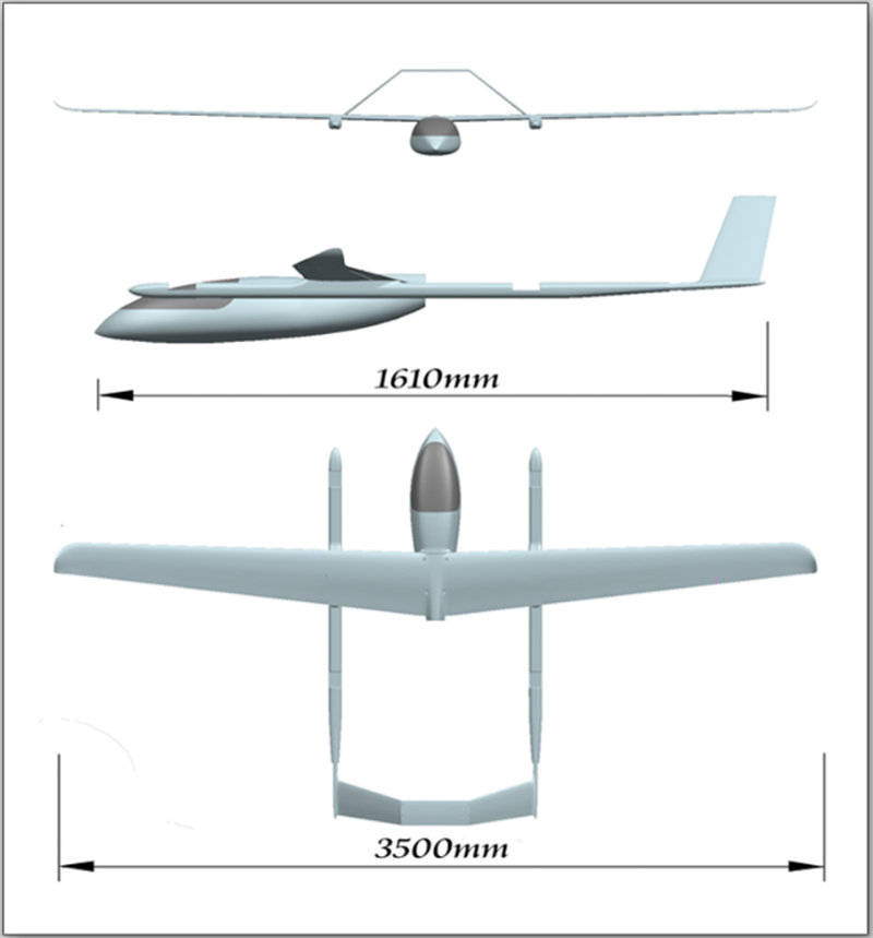 UAV à voilure fixe