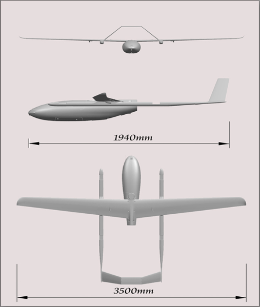 UAV à voilure fixe