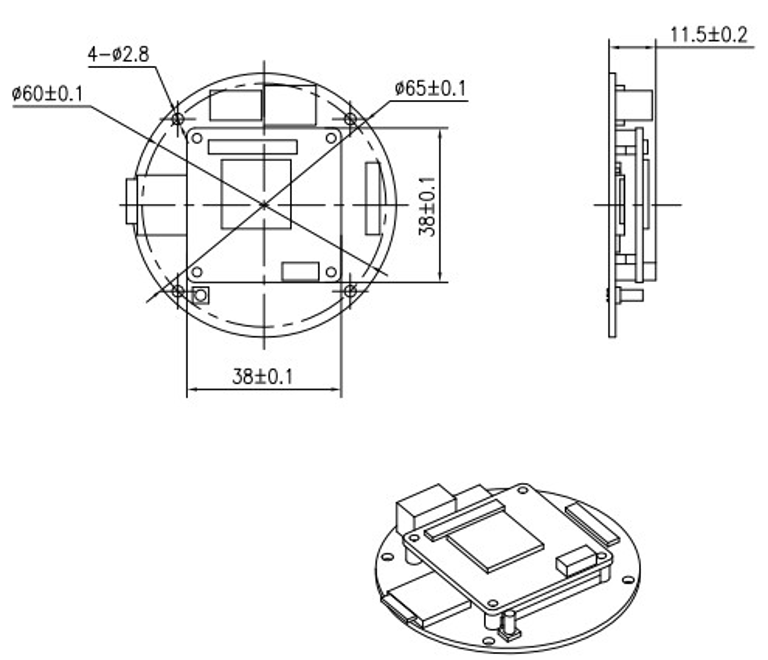 LVDS 30pin Videoeingang