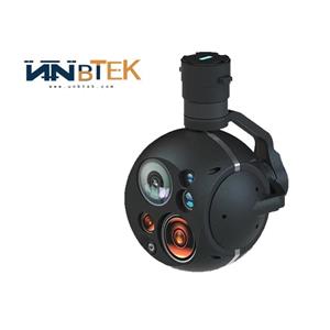 30X EO dan Kamera IR Ganda Laser Range Finder Tri Axis Gimbal