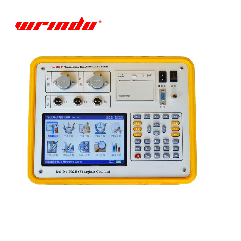 Transformer Secondary Voltage Drop And Load Tester