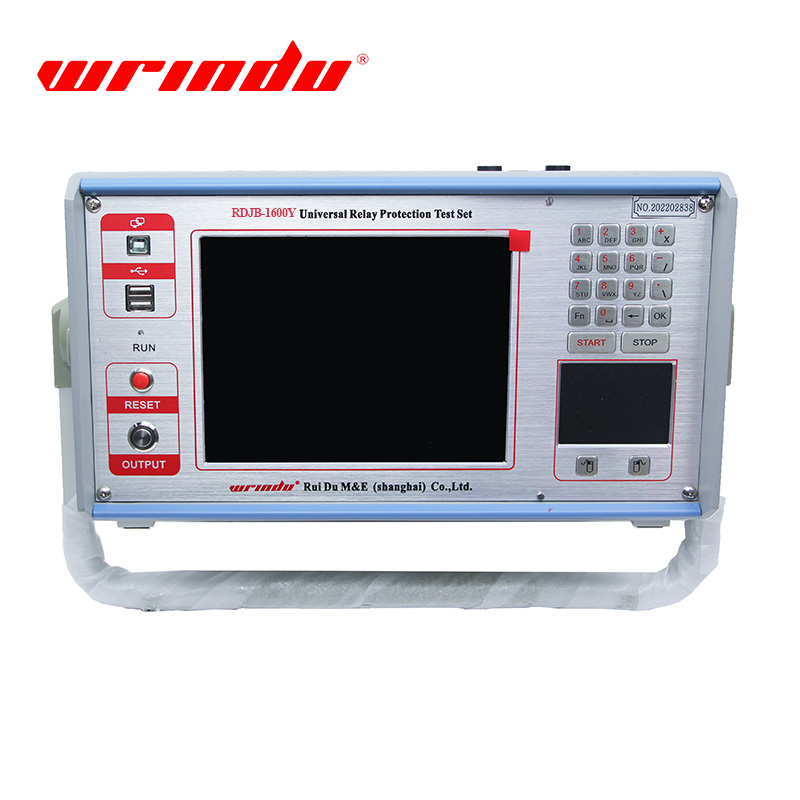6 phase relay protection tester secondary current injection test equipment